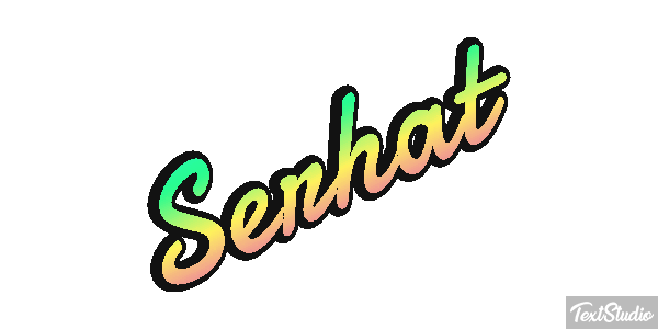 Serhat Текстовый эффект
