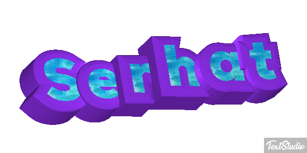 Serhat Текстовый эффект