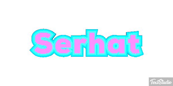Serhat Текстовый эффект