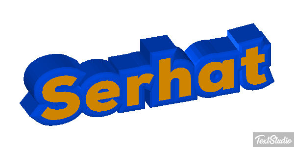 Serhat Текстовый эффект