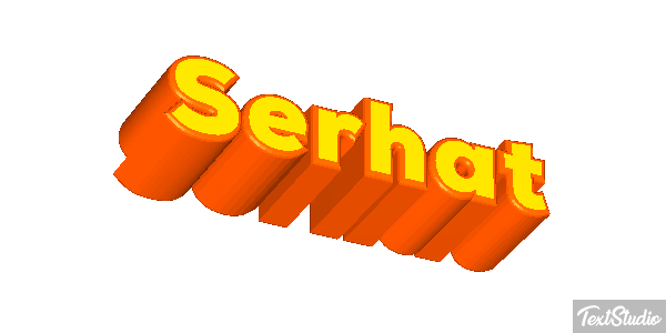 Serhat Текстовый эффект
