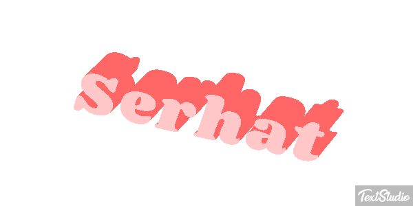 Serhat Текстовый эффект