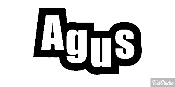 Agus Text effect