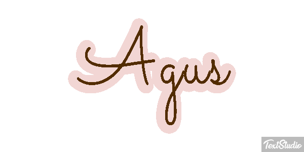 Agus Text effect
