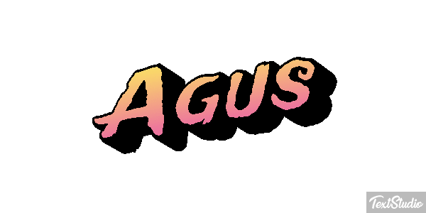 Agus Text effect