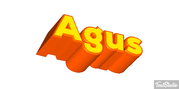 Agus Text effect