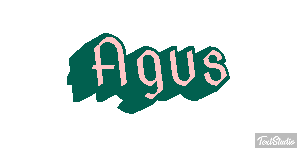 Agus Text effect