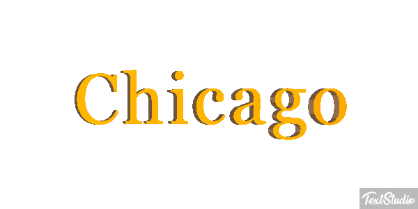 Chicago Efekt tekstowy