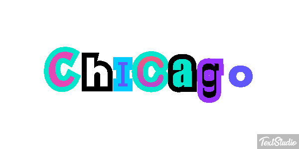 Chicago Efekt tekstowy