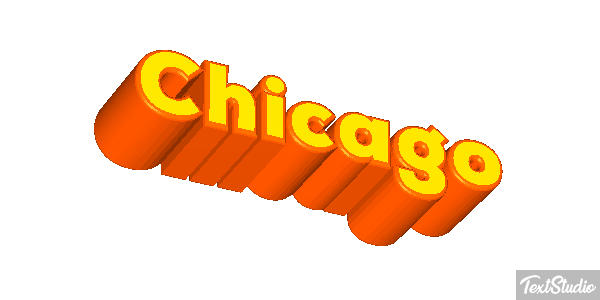 Chicago Efekt tekstowy