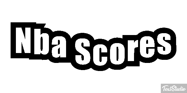 Nba Scores Effet de texte