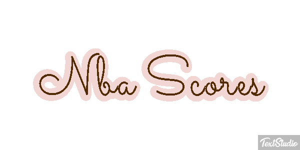 Nba Scores Effet de texte