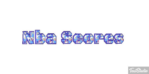 Nba Scores Effet de texte