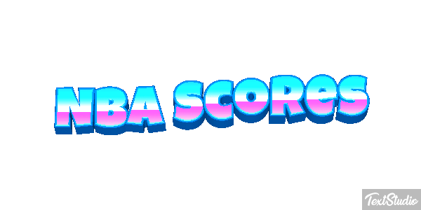Nba Scores Effet de texte