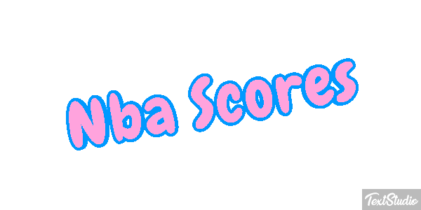 Nba Scores Effet de texte