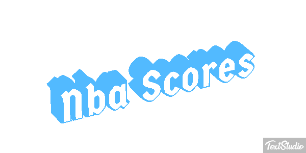 Nba Scores Effet de texte