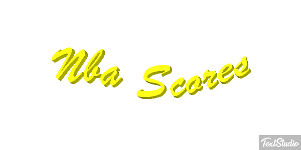Nba Scores Effet de texte