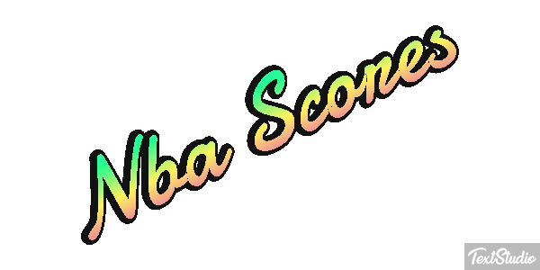 Nba Scores Effet de texte