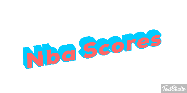 Nba Scores Effet de texte