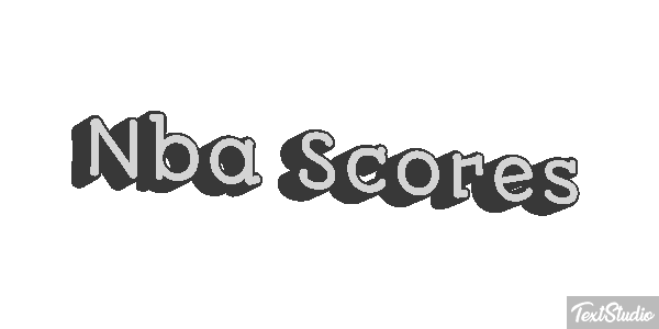 Nba Scores Effet de texte