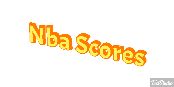 Nba Scores Effet de texte