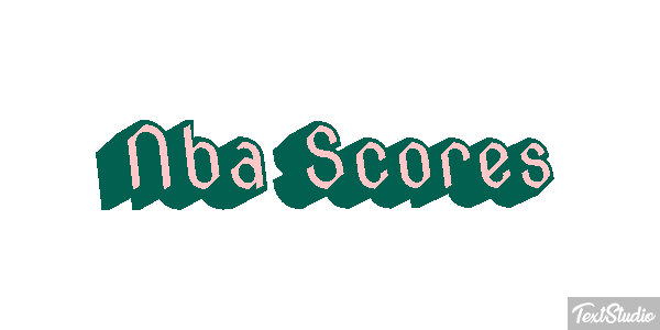 Nba Scores Effet de texte