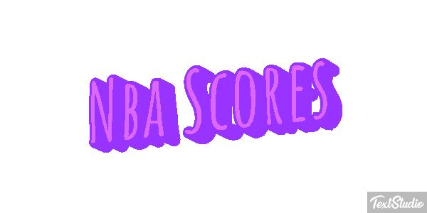 Nba Scores Effet de texte