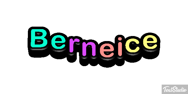 Berneice Effet de texte