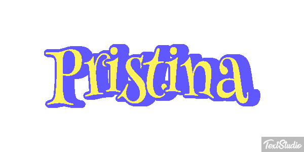 Pristina Effetto testo