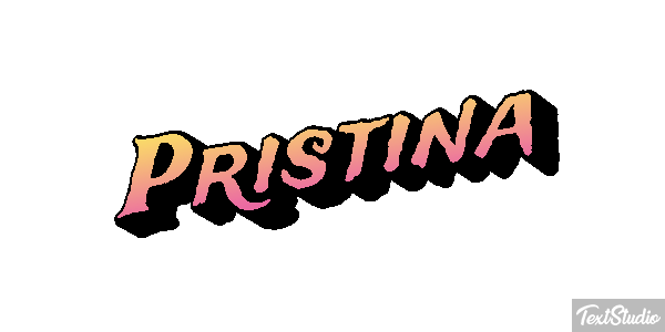 Pristina Effetto testo