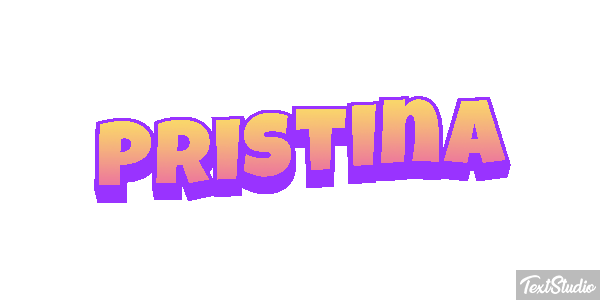 Pristina Effetto testo