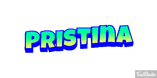 Pristina Effetto testo