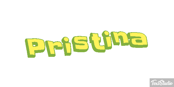Pristina Effetto testo