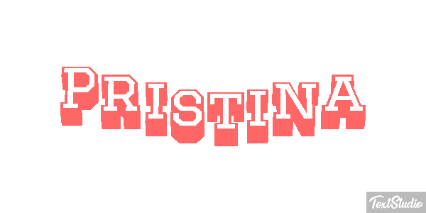 Pristina Effetto testo