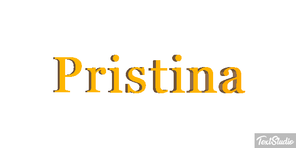 Pristina Effetto testo