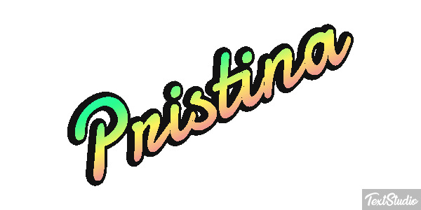 Pristina Effetto testo