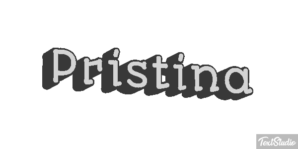 Pristina Effetto testo