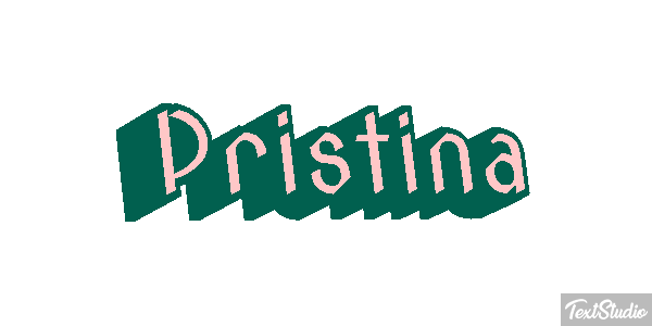 Pristina Effetto testo
