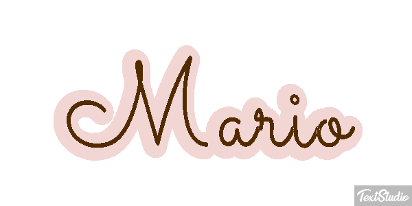 Mario Effetto testo