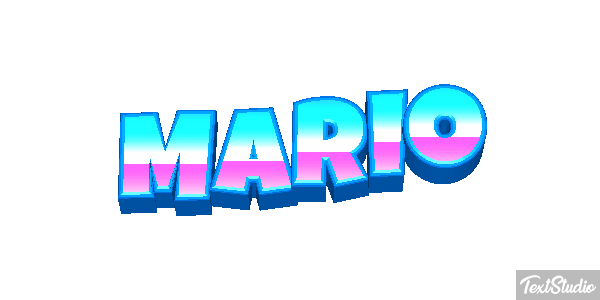 Mario Effetto testo