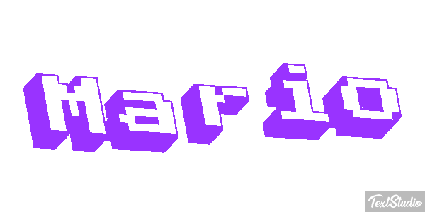 Mario Effetto testo