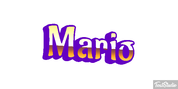 Mario Effetto testo