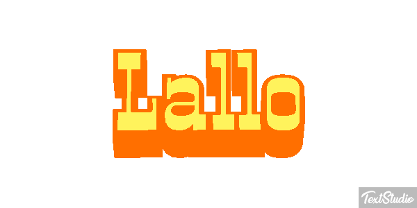 Lallo Effetto testo
