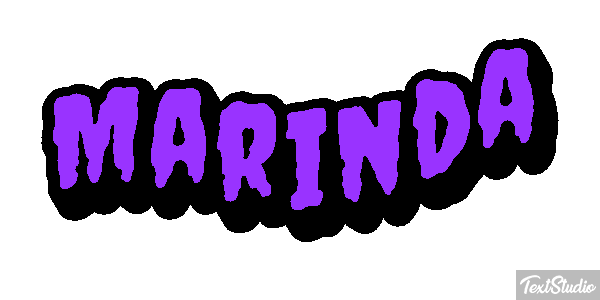 Marinda Text effect