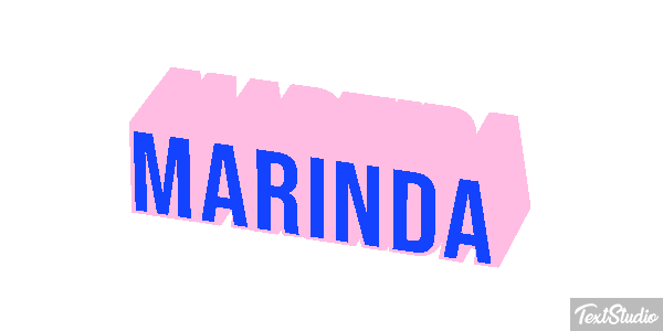 Marinda Text effect
