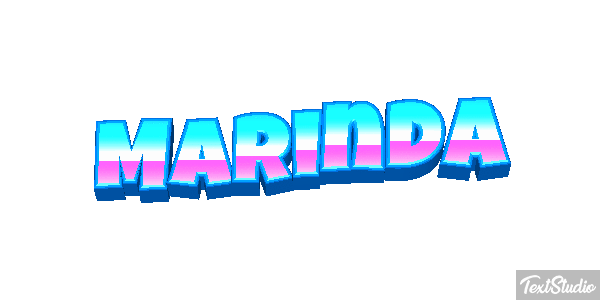 Marinda Text effect