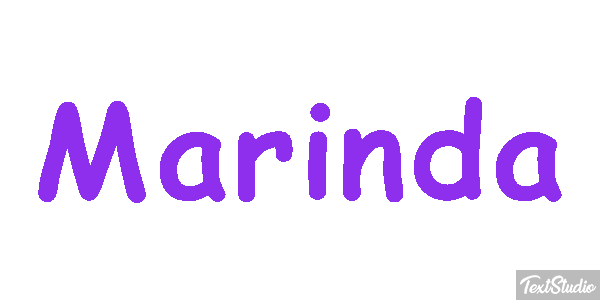 Marinda Text effect