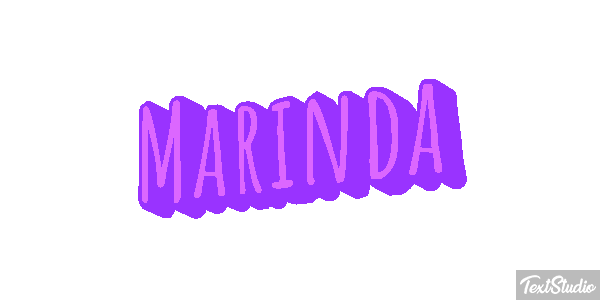 Marinda Text effect
