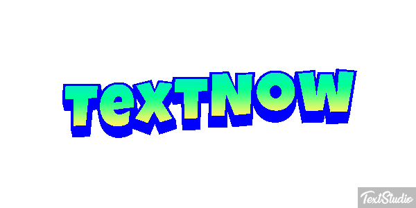 TextNow Text effect