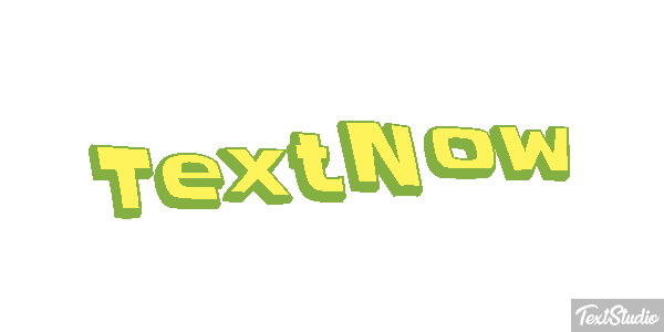 TextNow Text effect